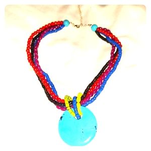 Muticolor necklace